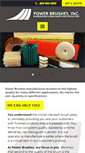 Mobile Screenshot of powerbrushes.com